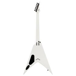 Электрогитара с чехлом, форма корпуса V, цвет белый SOLAR GUITARS VB4.6W