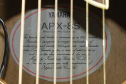 Электроакустическая гитара подержанная YAMAHA APX-8S 71215130