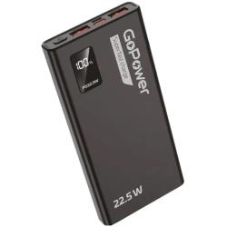 Внешний аккумулятор PB03-10 10000mAh 3.0A 22.5W 2USB/Type-C черный	 GOPOWER 00-00029659