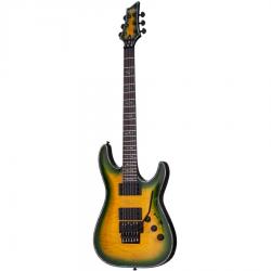 Электрогитара, цвет Dragon Burst SCHECTER HELLRAISER C-1 FR Passive DGB