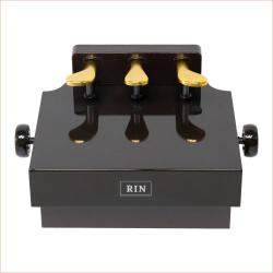 Подставка-удлинитель педалей пианино для детей, коричневая RIN LB-P3RW