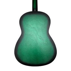 Гитара классическая 3/4, зеленая КУНГУРСКАЯ АКУСТИКА K-Green-3/4