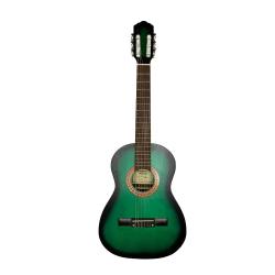 Гитара классическая 3/4, зеленая КУНГУРСКАЯ АКУСТИКА K-Green-3/4