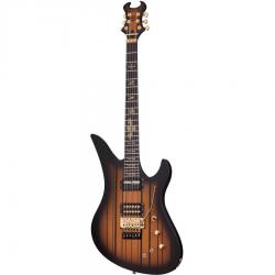 Электрогитара, цвет Satin Gold Burst, подписная модель Synyster Gates SCHECTER SYNYSTER CUSTOM-S SGB