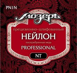 Комплект струн для классической гитары, шлифованный нейлон, среднее натяжение МОЗЕРЪ PN1-N