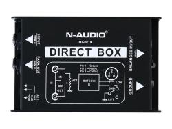 D.I. Box Преобразователь сигнала для гитары, ди-бокс, пассивный N-AUDIO DI-1