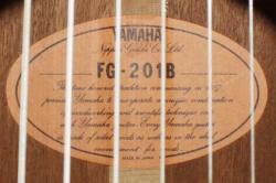 Акустическая гитара подержанная YAMAHA FG-201B 70120