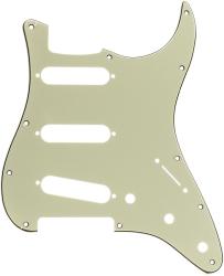 American 62 Stratocaster pickguard SSS, mint green трехслойный пластик FENDER 991343000