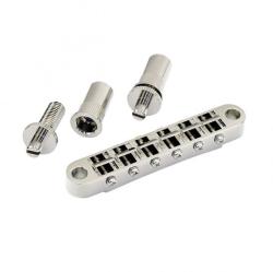 Бридж Gotoh латунные седла, никель GOTOH GE103BTN-BS