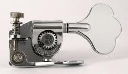 BT13 bass xtender Modern Music Man USA, хром, Clover key, прямой HIPSHOT 21380C