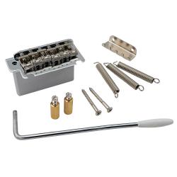 Тремоло на 2-х опорах, хром, BULK HOSCO HK-02CS/SB