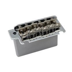 Тремоло на 2-х опорах, хром, BULK HOSCO HK-02CS/SB