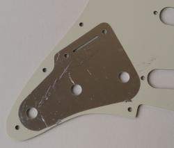 Панель для American Std Strat 3-х слойный пластик, aged white, 11 отверстий PARTSLAND X100920700