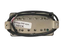 Vintage PAF Звукосниматель магнитный, нековый, хром BAGDASAR BGP501NC