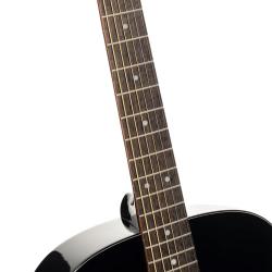 Luce Series Акустическая гитара, черная CORT L60-BK