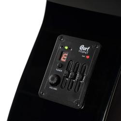 Luce Series Электро-акустическая гитара, черная CORT L60CE-BK
