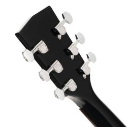 Luce Series Электро-акустическая гитара, черная CORT L60CE-BK