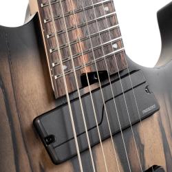 KX Series Электрогитара мультимензурная 7-струнная, черная CORT KX507MS-Pale-Moon-NBB