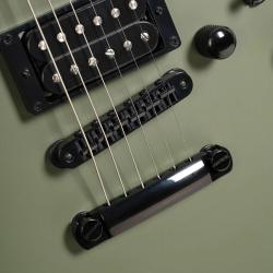 META Series Электрогитара, леворукая, зеленая CORT MBM-2H-B-LH-SOG