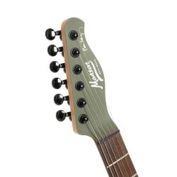 META Series Электрогитара, леворукая, зеленая CORT MBM-2H-B-LH-SOG