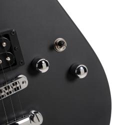 META Series Электрогитара, черная CORT MBM-2H-SBLK
