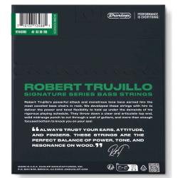 Robert Trujillo Комплект струн для бас-гитары, никель, 45-105 DUNLOP RTN45105