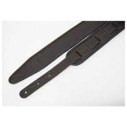 Leather Custom Ремень для гитары, кожаный, темно-коричневый FIDEL FL700002CU