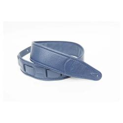 Leather Custom Ремень для гитары, кожаный, синий FIDEL FL700003CU