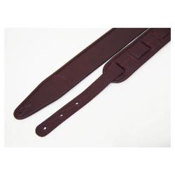 Leather Custom Ремень для гитары, кожаный, бордовый FIDEL FL700006CU