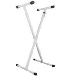 Стойка для клавишных инструментов, Х-образная, белая FLANGER FM-801WH