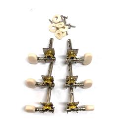 Колки для акустической гитары, 3л+3п FOIX ZA03