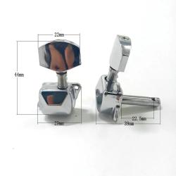 Колки для акустической гитары, 3л+3п FOIX ZA04