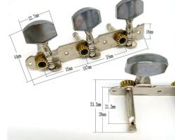 Колки для классической гитары, на планке FOIX ZA02