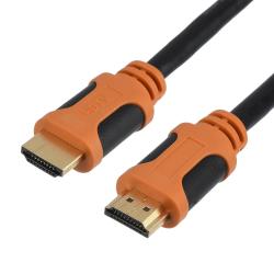 Кабель HDMI (m)-HDMI (m) 5.0м ПВХ ver.2.0 4K 60Hz, черный, в пакете GOPOWER 00-00027310