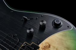 Modern Электрогитара с встроенным процессором, зеленая GTRS M810-GNBT