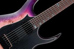 Modern Электрогитара с встроенным процессором, фиолетовая GTRS M810-PUBT