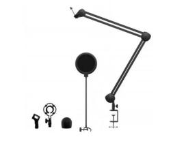 Микрофонная стойка настольная, длина 35см, Пантограф GUITTO GMS-02