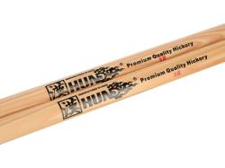 Барабанные палочки, орех гикори, дерев наконечник HUN Natural Series 5B