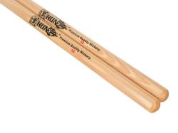 Барабанные палочки, орех гикори, дерев наконечник HUN Natural Series 5B