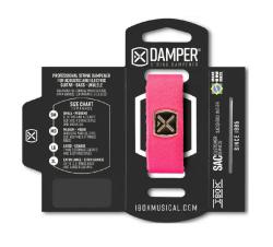 Демпфер гитарный, большой, розовый IBOX DTLG21