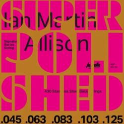 Ian Allison Комплект струн для 5-струнной бас-гитары, сталь, 45-125 LA BELLA ASP-45125