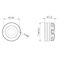 Драйвер ВЧ компрессионный, 50Вт, 8 Ом LAVOCE DN10.142