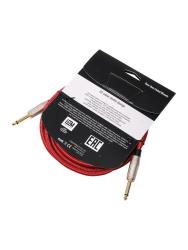Кабель инструментальный, красный/черный, 3м LEEM FAS-3(RD/BK)