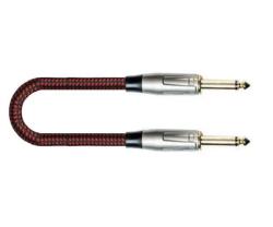 Кабель инструментальный, черный/красный, 3м LEEM FBS-3(BK/RD)