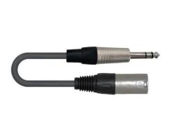 Кабель акустический XLRm-6.3мм, 0.3м LEEM SPTM-1