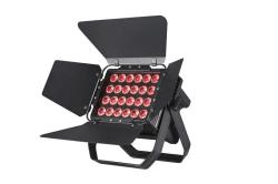 Светодиодный прожектор, RGBWAUV, IP65, 24х18Вт LFocus PL-24