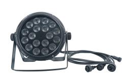 Светодиодный прожектор, RGBWAUV, 18х6Вт LFocus PL-46