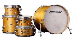 Evolution Maple PRO Барабанная установка, желтая, 4 коробки LUDWIG LCEM52204