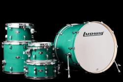 Evolution Maple PRO Барабанная установка, зеленая, 4 коробки LUDWIG LCEM52207