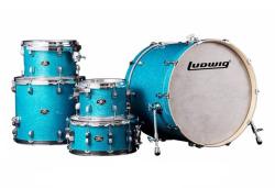 Evolution Maple PRO Барабанная установка, голубая,  (4 коробки) LUDWIG LCEM52206